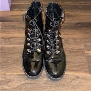 Black Combat Boots